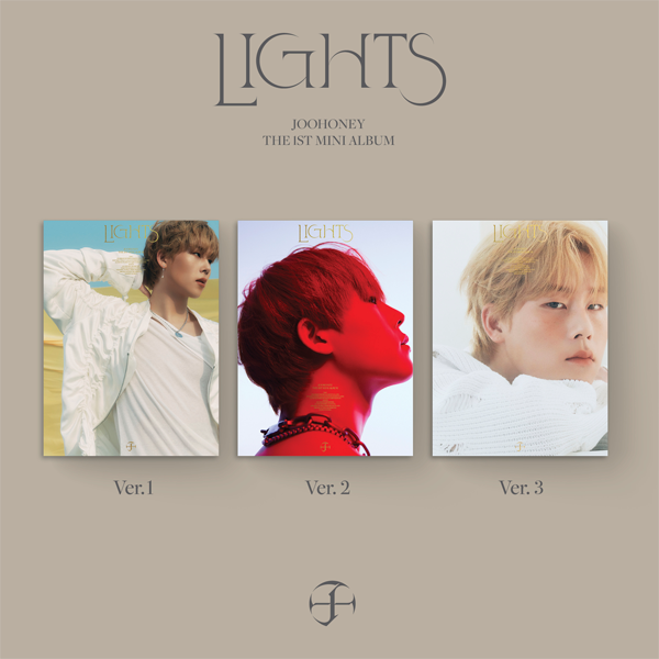 [全款 裸专] [3CD 套装] JOOHONEY - 迷你1辑 [LIGHTS] (Ver.1 + Ver.2 + Ver.3)_Trespass_MonstaX资讯博