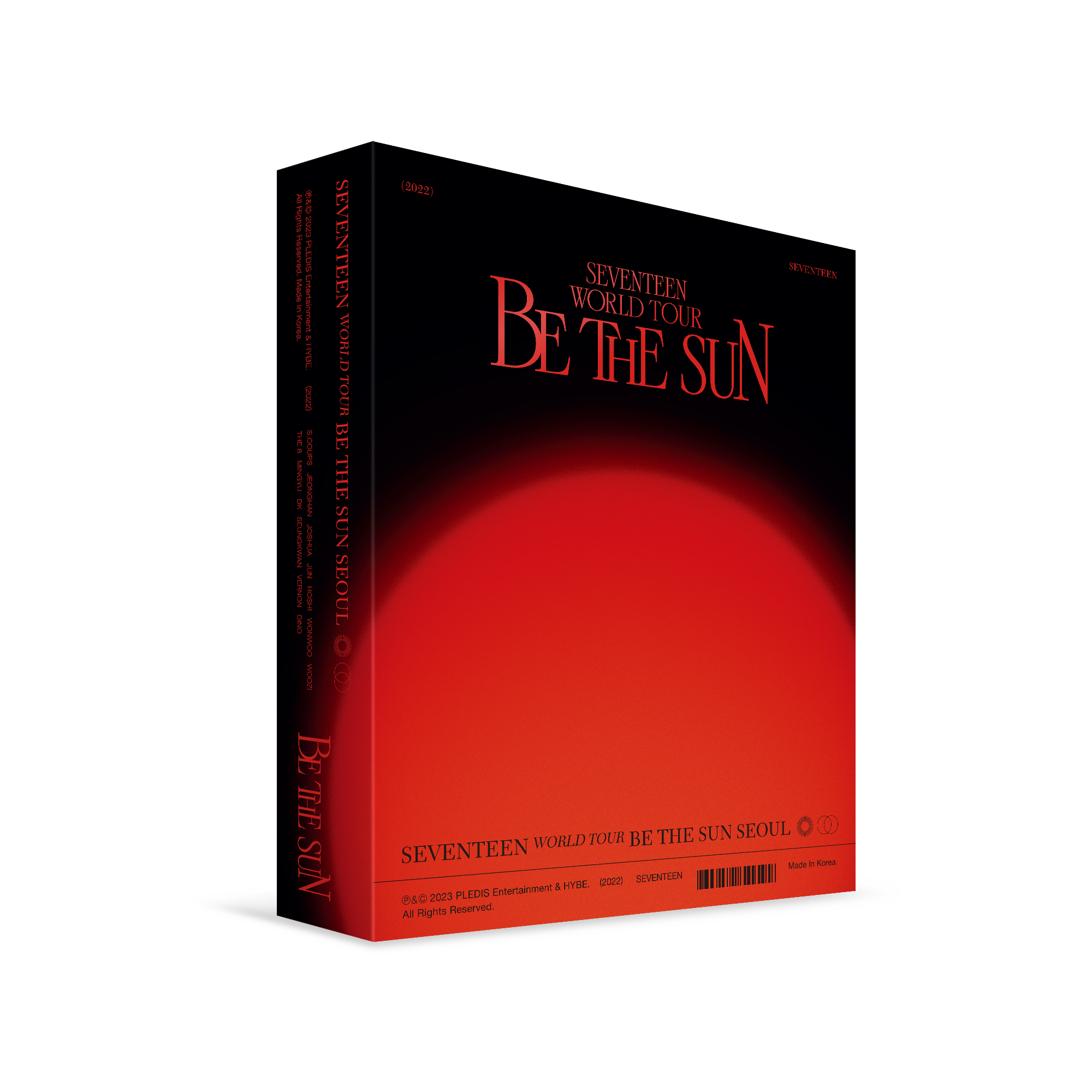 SEVENTEEN - SEVENTEEN WORLD TOUR [BE THE SUN] - SEOUL DIGITAL CODE