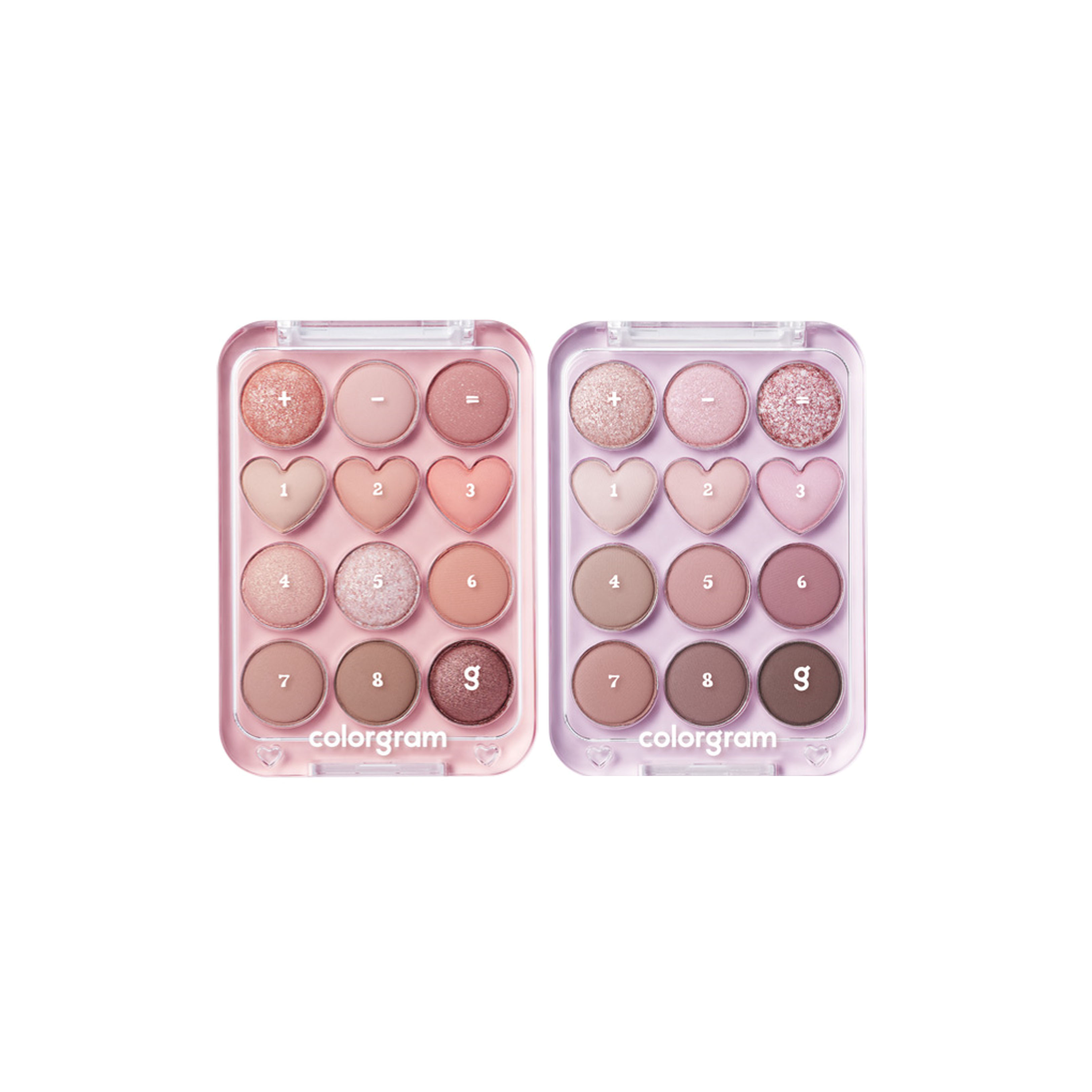 [COLORGRAM] Pin Point Eyeshadow Palette (2COLORS)