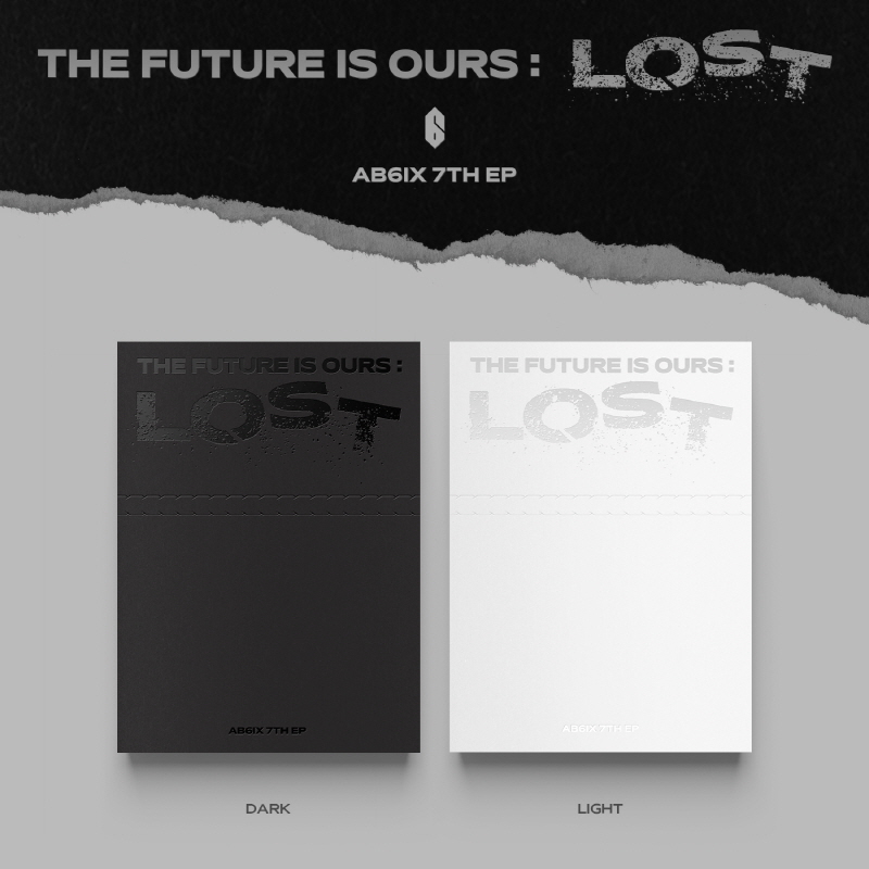[全款 裸专][线下签售活动] [2CD 套装] AB6IX - 7TH EP [THE FUTURE IS OURS : LOST] (DARK Ver. + LIGHT Ver.)_田雄中文首站