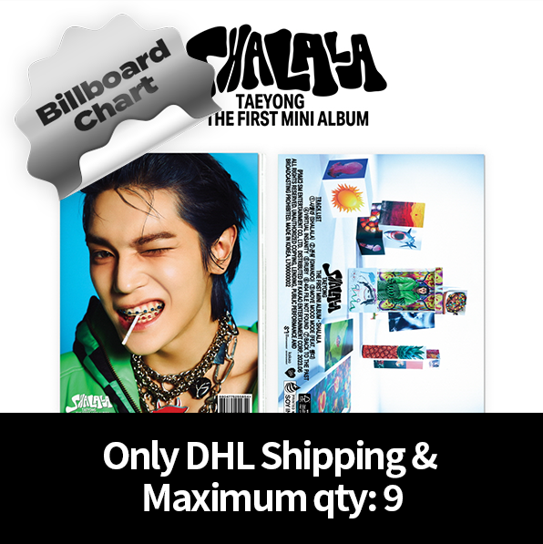 [Counting towards Billboard chart] TAEYONG - 1st Mini Album [SHALALA] (Collector Ver.) (DHL Shipping Only & Maximum qty: 9)