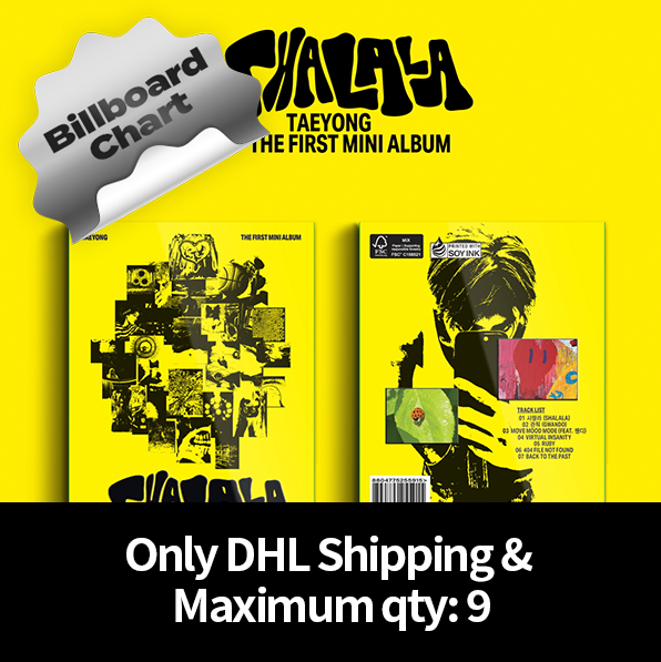 [Counting towards Billboard chart] TAEYONG - 1st Mini Album [SHALALA] (Archive Ver.)  (DHL Shipping Only & Maximum qty: 9)