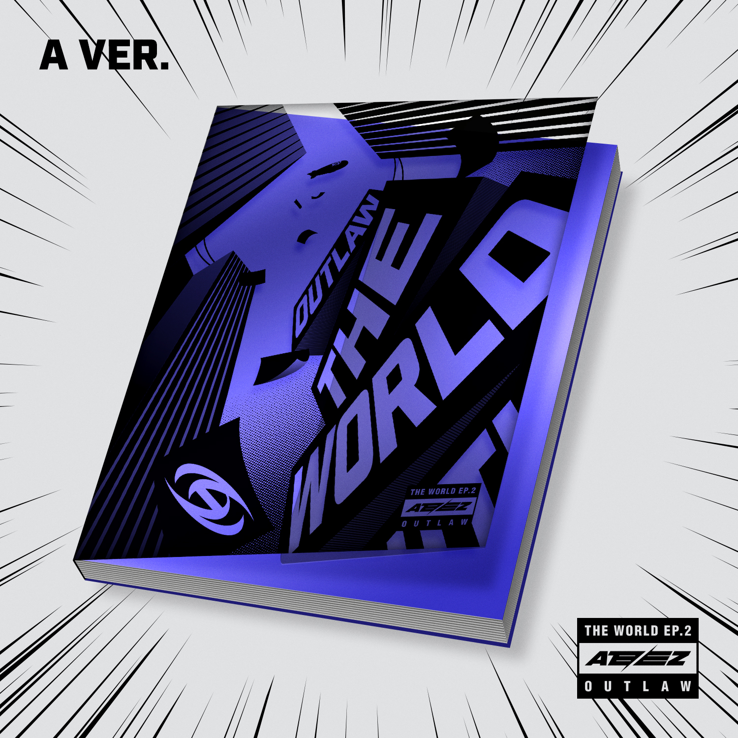 ATEEZ - 9th Mini Album [THE WORLD EP.2 : OUTLAW] (A VER.)