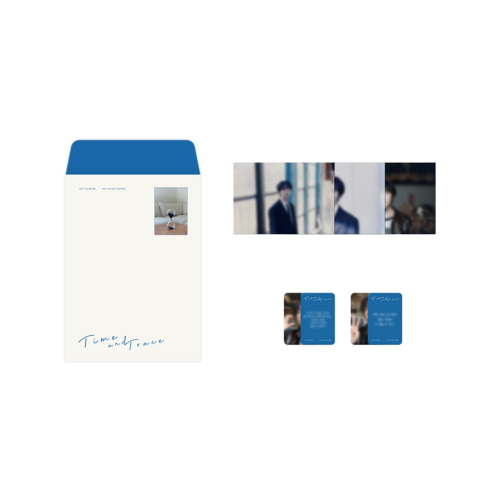 HA HYUN SANG - 01 PHOTO SET_HA HYUN SANG 1ST ALBUM [Time and Trace] OFFICIAL MD