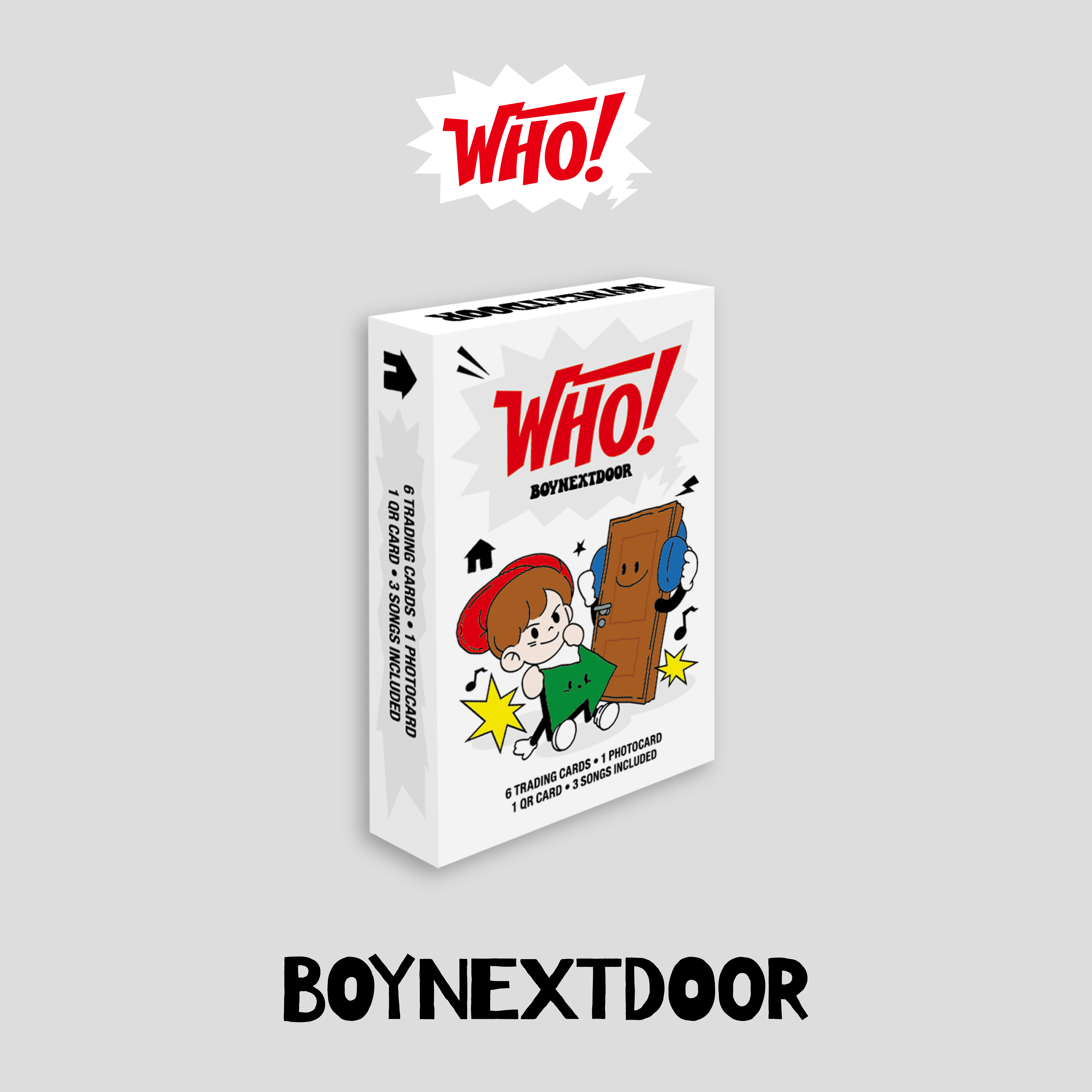 [全款 裸专] BOYNEXTDOOR - 1st Single [WHO!] (Weverse Albums ver.) _BND九站联合