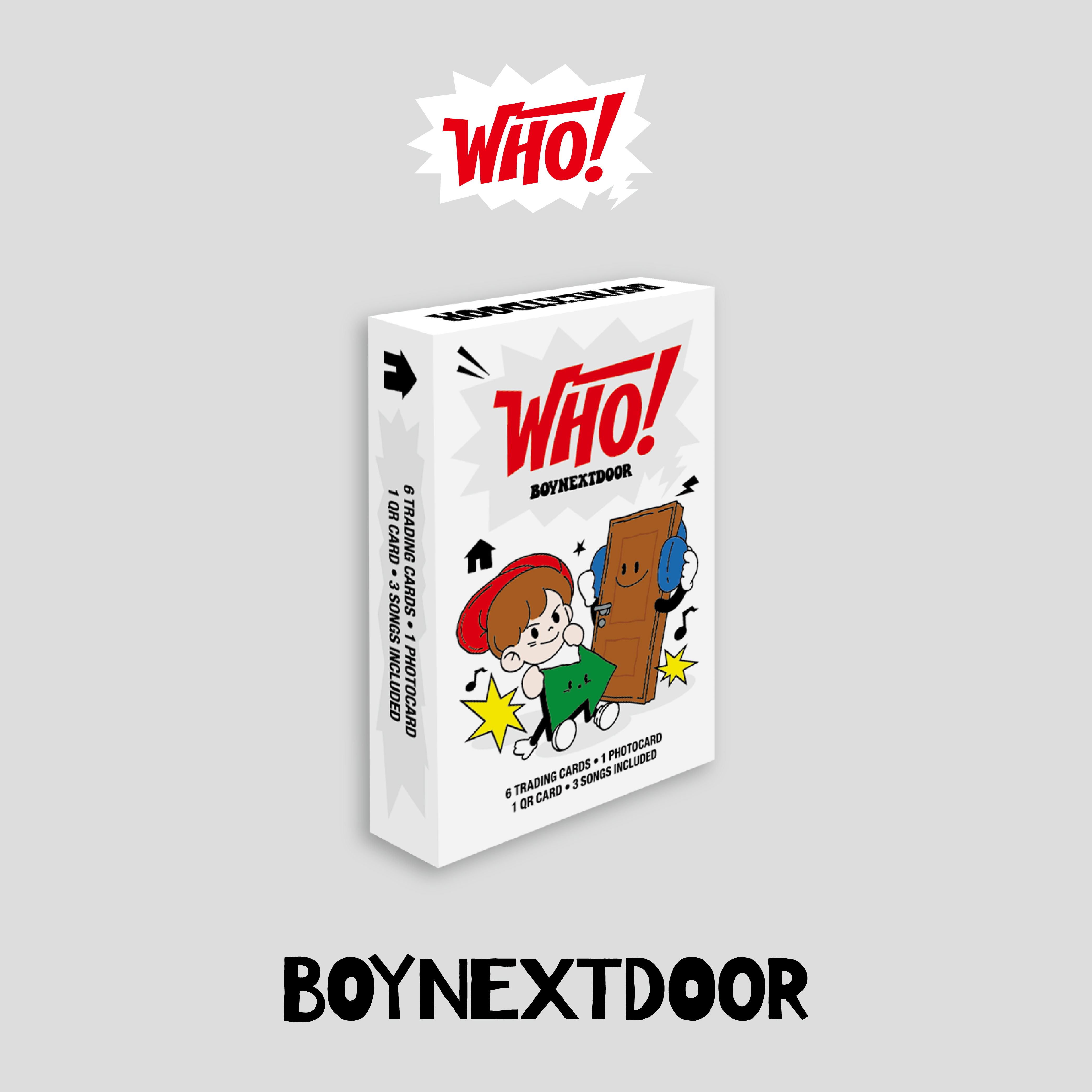 BOYNEXTDOOR - 1st Single Album [WHO!] (weverse albums ver.)