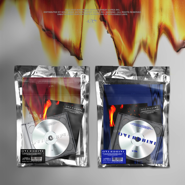 [全款 裸专 第二批 截止至6.29早7点][2CD 套装] I.M - [OVERDRIVE] (METAL Ver. + BLUE Ver.) _IMNAMEIM_任昌均