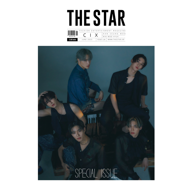THE STAR 2023.06 (Front Cover : HAN SEUNG WOO / Back Cover : CIX / Content : HAN SEUNG WOO 12p, CIX 16p, MIN WOO HYUK 10p)