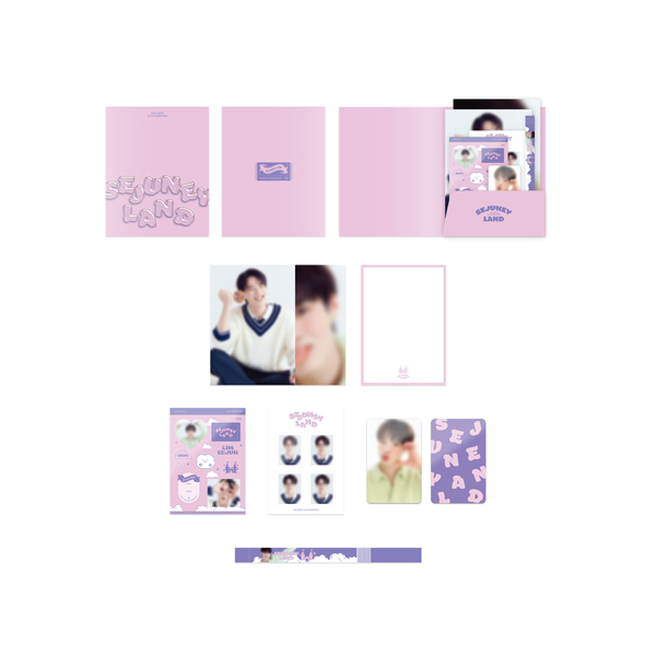 [全款] SEJUN - [PHOTO KIT] 1st FANMEETING [SEJUNEY LAND] OFFICIAL MD_StrawberryJelly_林势俊