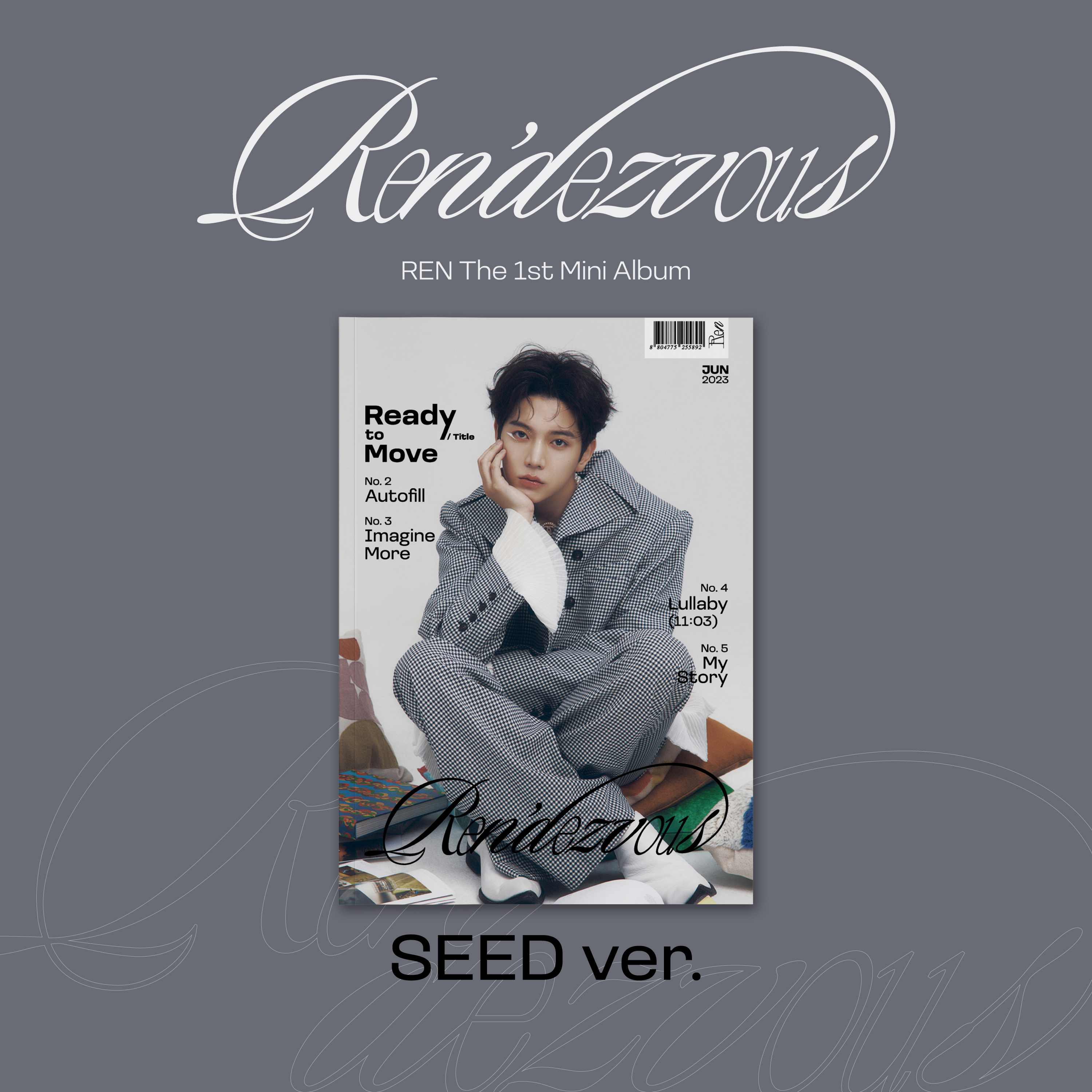 렌 (REN) - 미니앨범 1집 [Ren'dezvous] (Photobook) (SEED Ver.)