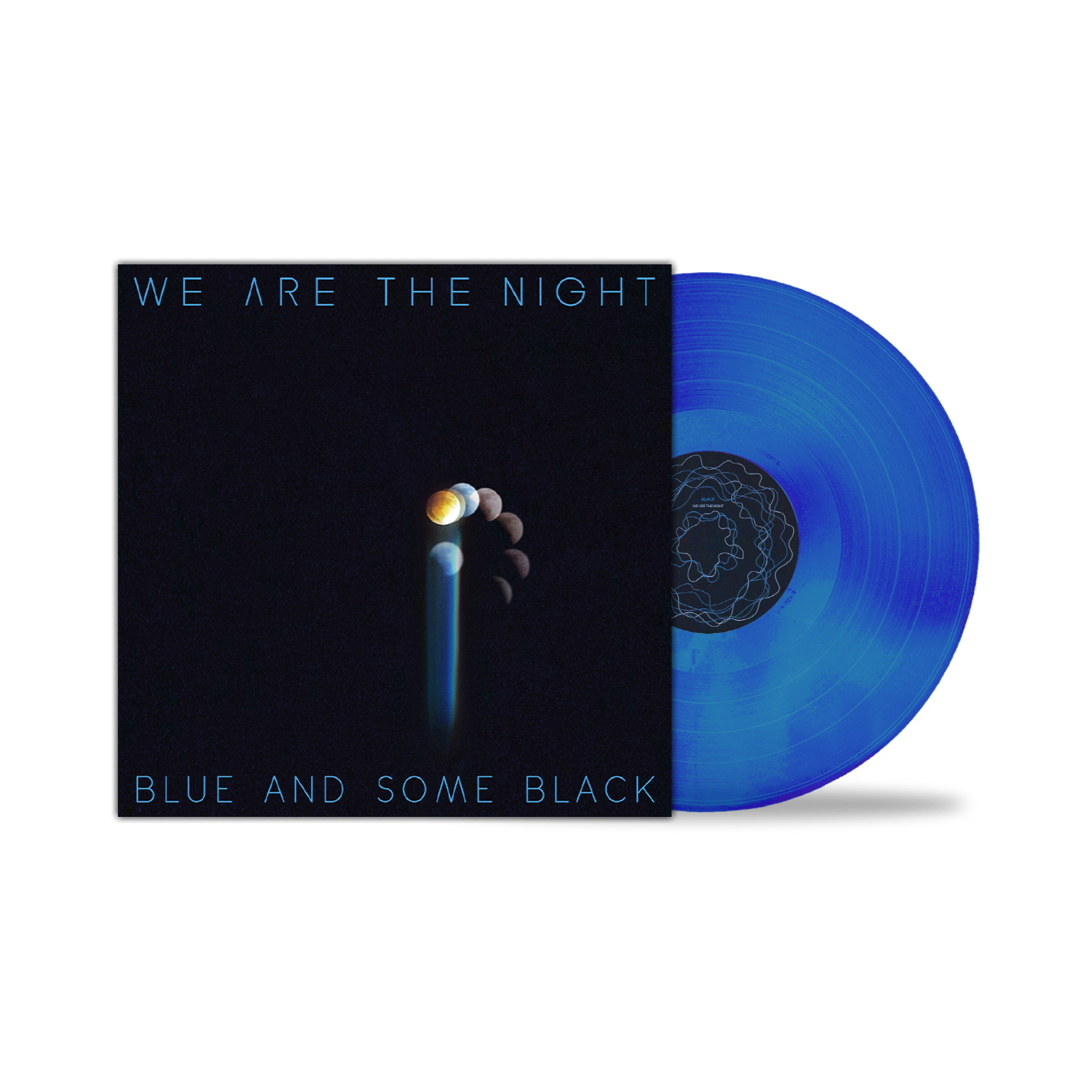 We Are The Night - [BLUE AND SOME BLACK] (LP)