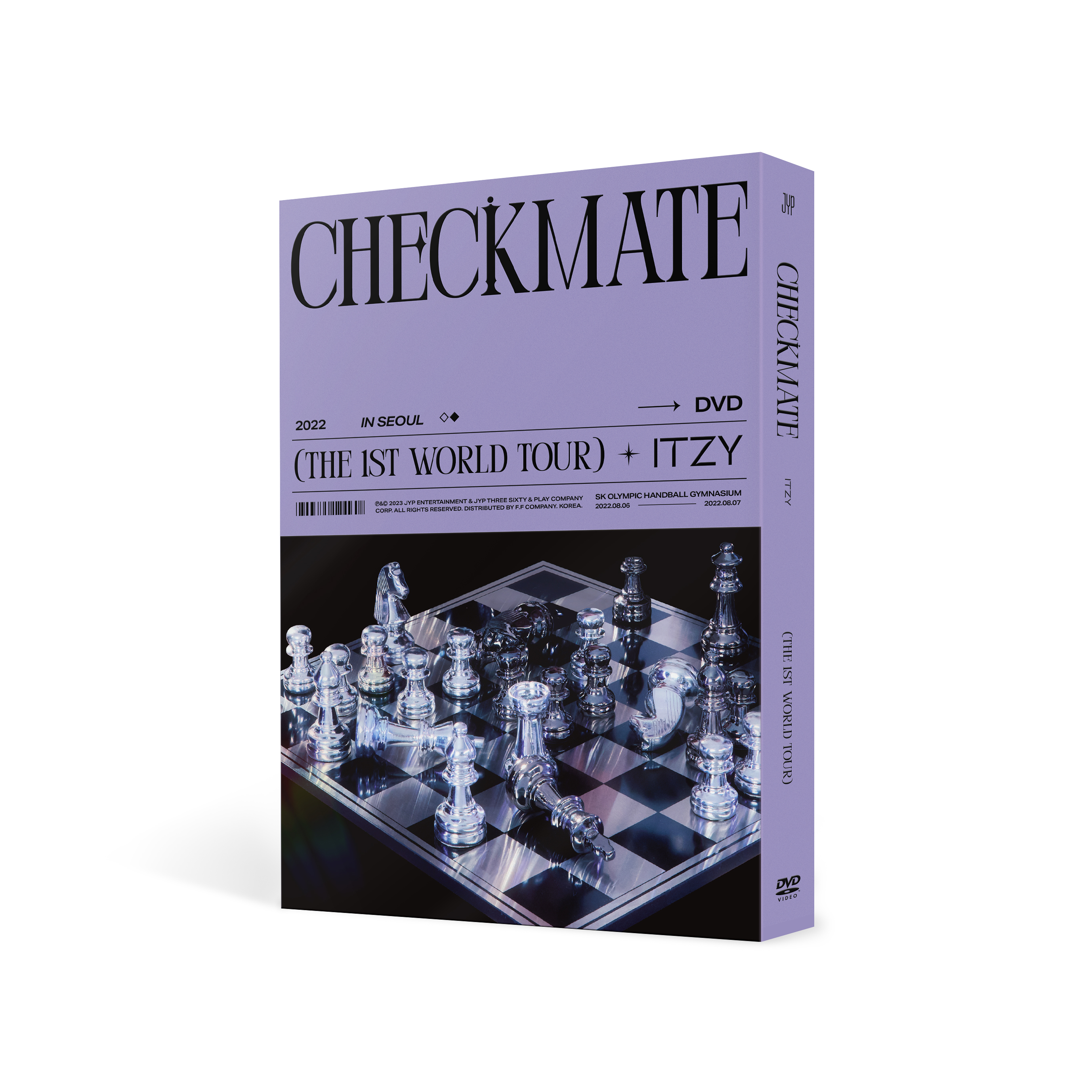 [全款] ITZY - 2022 ITZY THE 1ST WORLD TOUR [CHECKMATE] in SEOUL DVD_李彩领闪光站