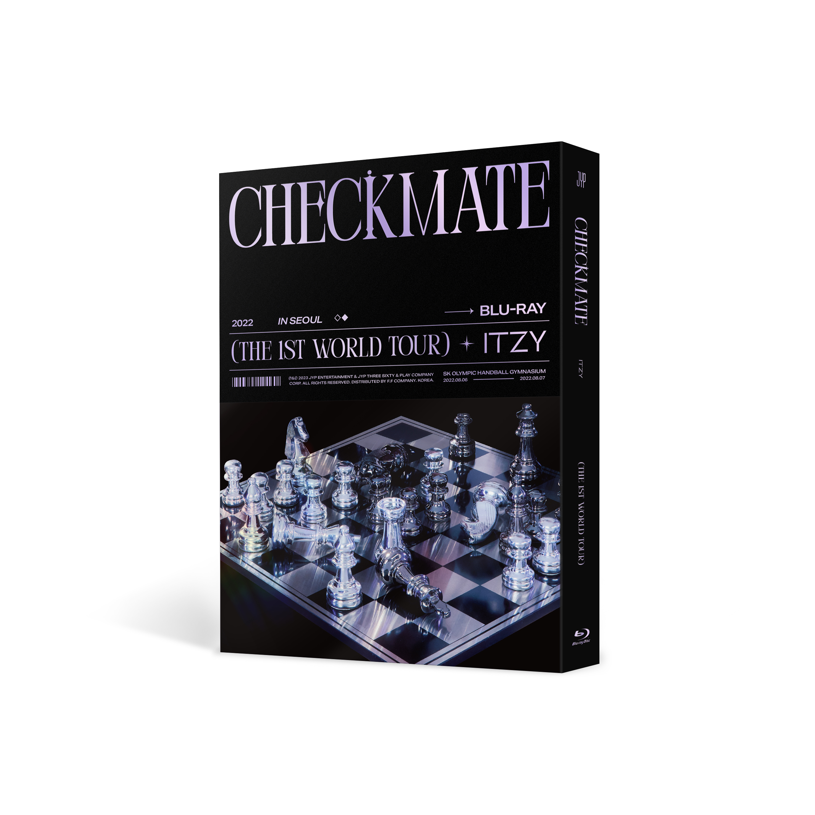 [全款] ITZY - 2022 ITZY THE 1ST WORLD TOUR [CHECKMATE] in SEOUL Blu-ray_申留真_Mooncafe