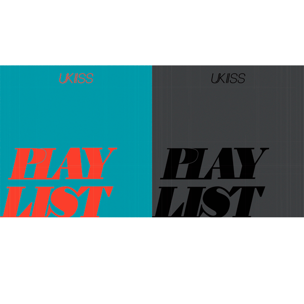 [全款 裸专] [2CD 套装] UKISS - MINI ALBUM [PLAY LIST] (A ver. + B ver.)_UKISS散粉团