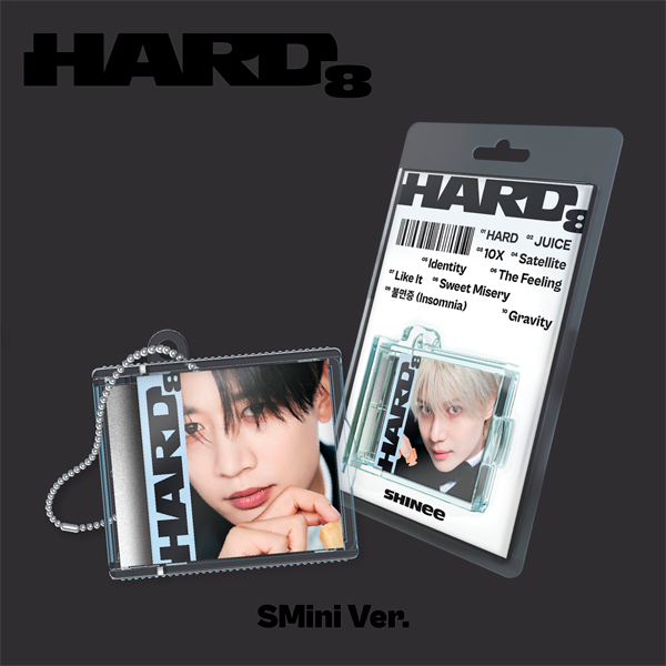 [全款 裸专] [4CD 套装] SHINee - 正规8辑 [HARD] (SMini Ver.) (Smart Album)_SHINee吧