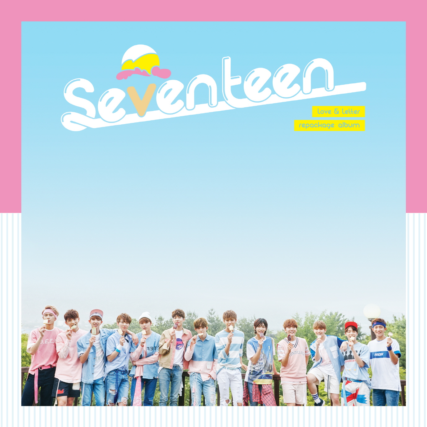 세븐틴 (SEVENTEEN) - 리패키지 앨범 [LOVE&LETTER] (재발매)