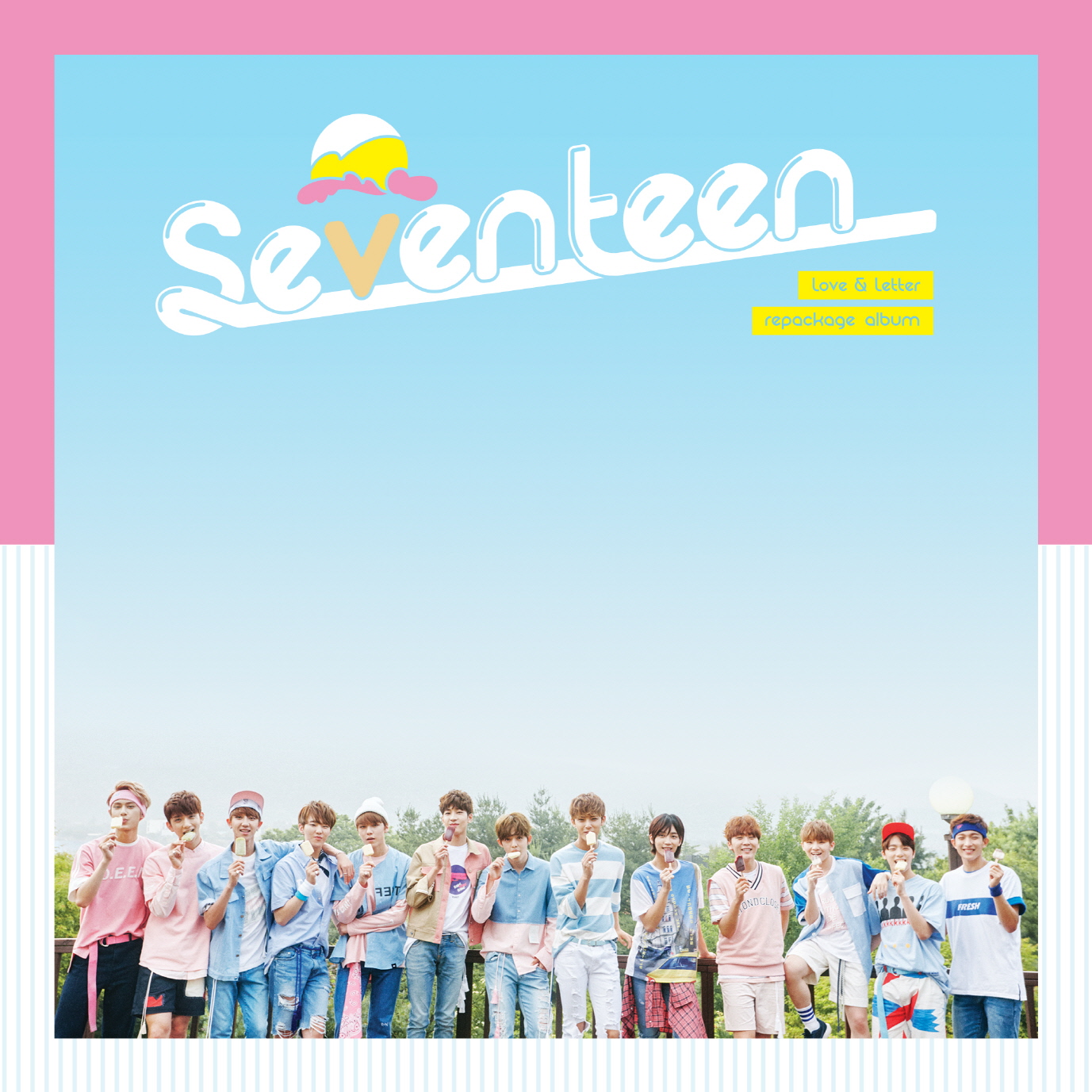 SEVENTEEN - Repackage Album [LOVE&LETTER] (Reissue)