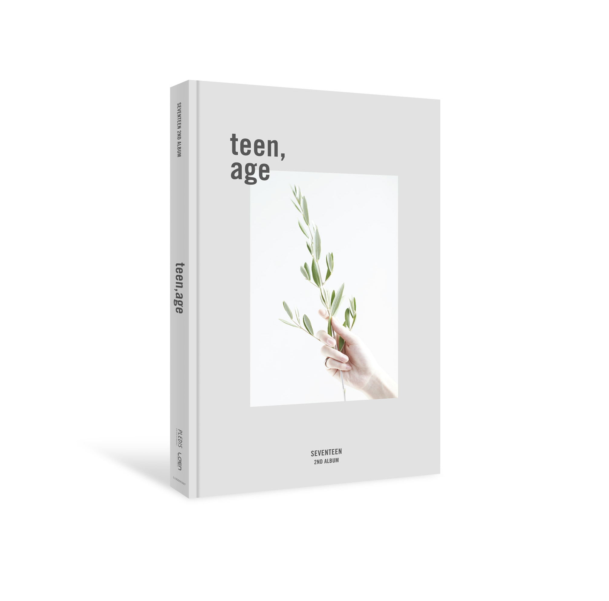 [全款 裸专] SEVENTEEN - 正规2辑 [TEEN, AGE] (WHITE Ver.)_KindredSpirit_JHHJ信箱