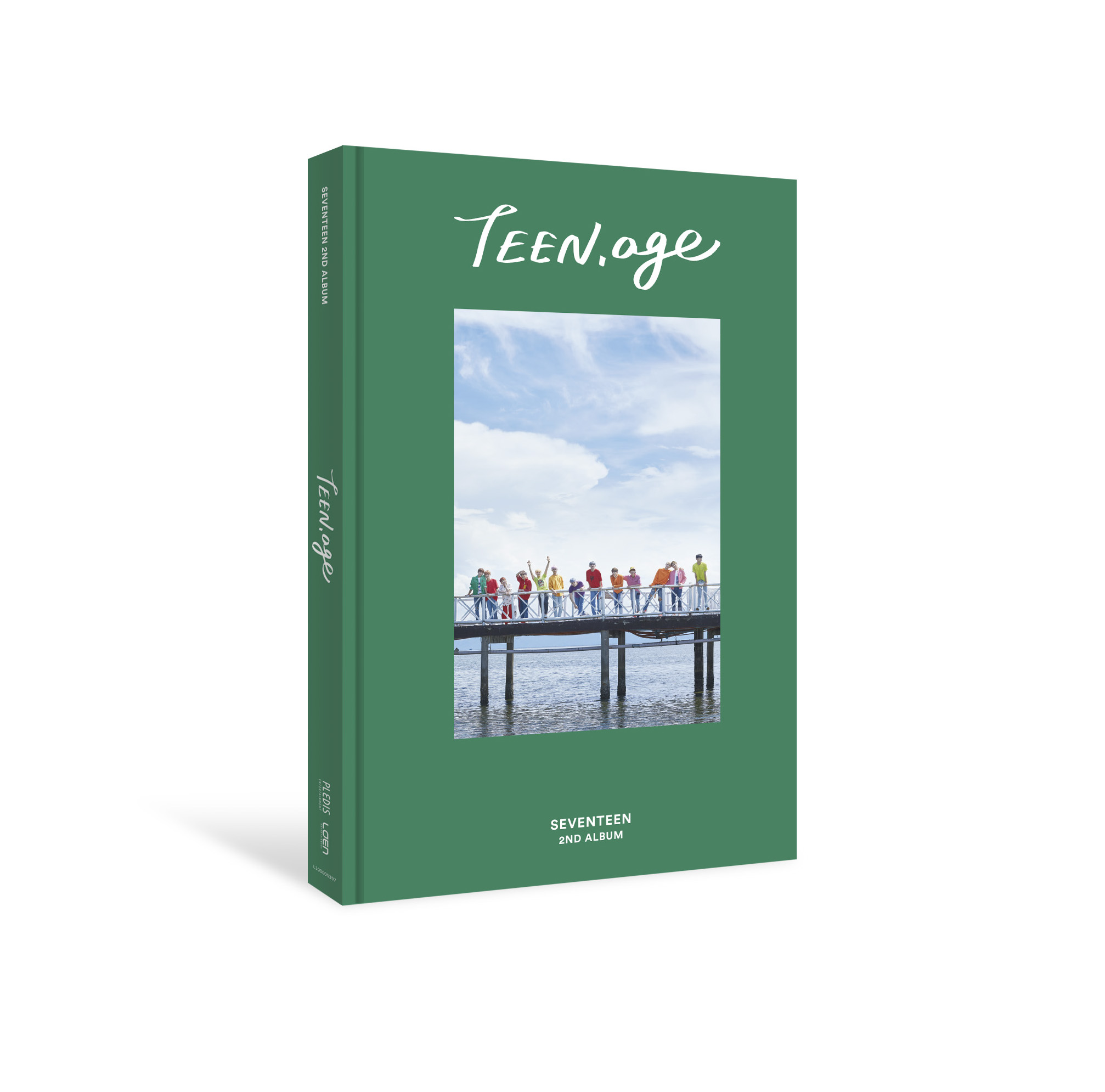 SEVENTEEN - 2nd Album [TEEN, AGE] (GREEN Ver.) (Reissue)