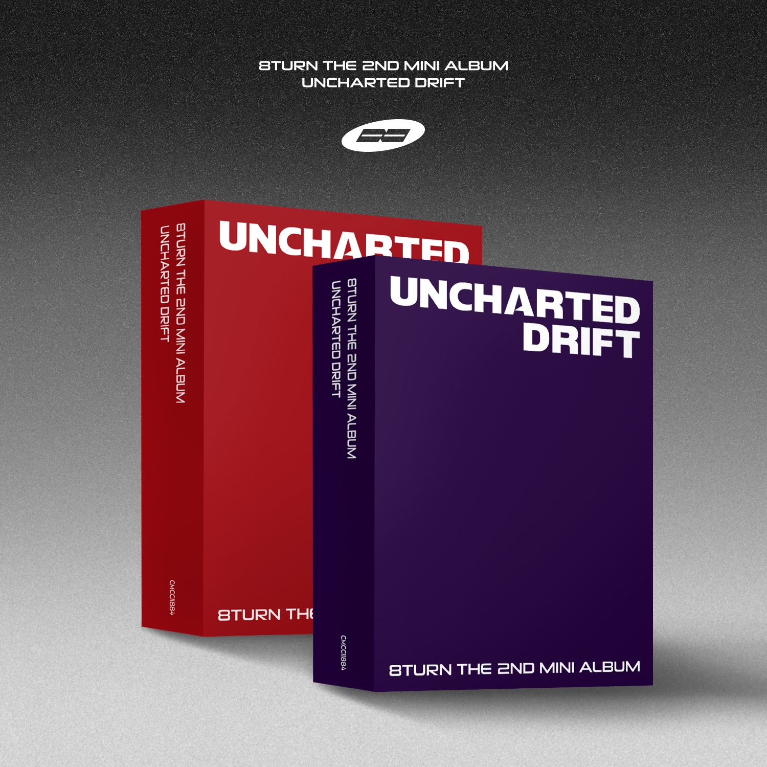 [全款 裸专][Showcase Event] [2CD 套装] 8TURN - 迷你2辑 [UNCHARTED DRIFT] (UNCHARTED Ver. + DRIFT Ver.) _8TURN联合