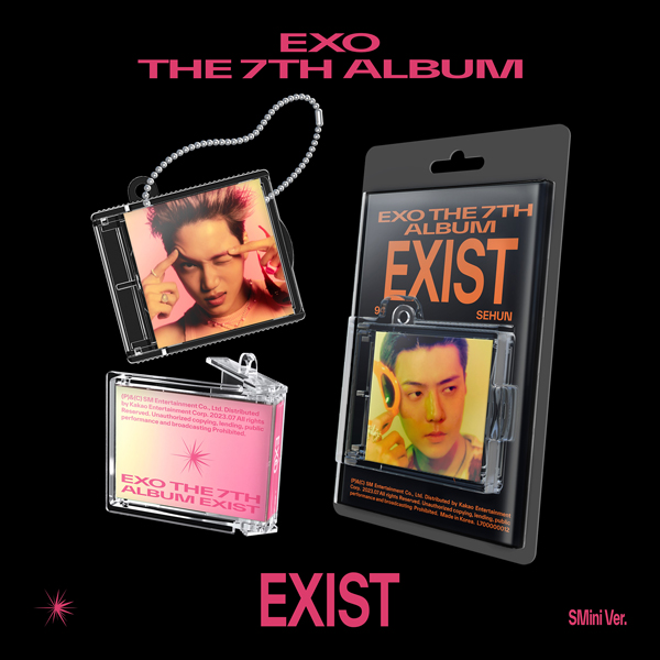 [全款 裸专] [8CD 套装] EXO - 正规7辑 [EXIST] (SMini Ver.) (Smart Album)_EXO_Elyxion_指示牌 