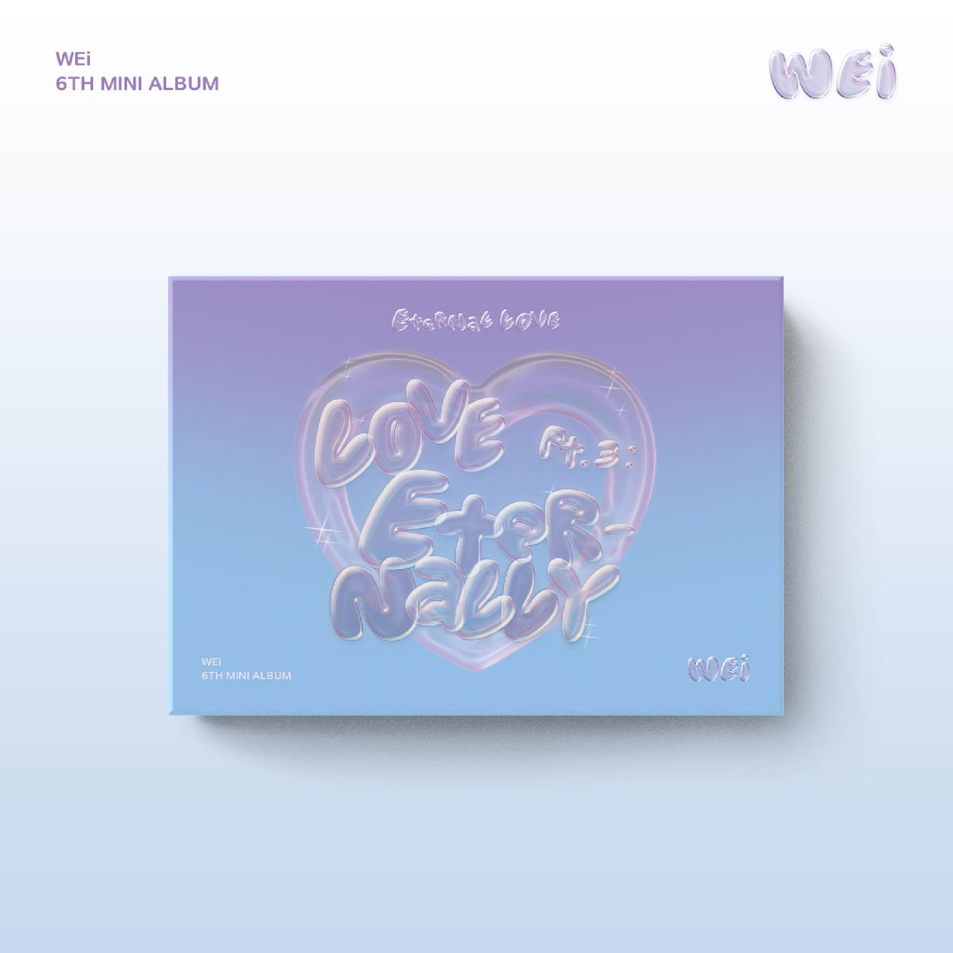 [全款 裸专]WEi - 迷你6辑 [Love Pt.3 : Eternally] (PocaAlbum Ver.) (Eternal love Ver.)_金曜汉吧 KimYoHanBar