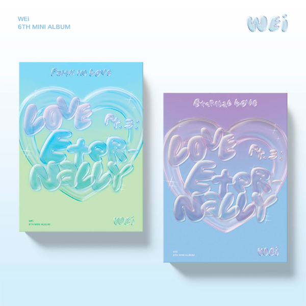 [2CD SET] WEi - 6th Mini Album [Love Pt.3 : Eternally] (Faith in love ver. + Eternal love Ver.)