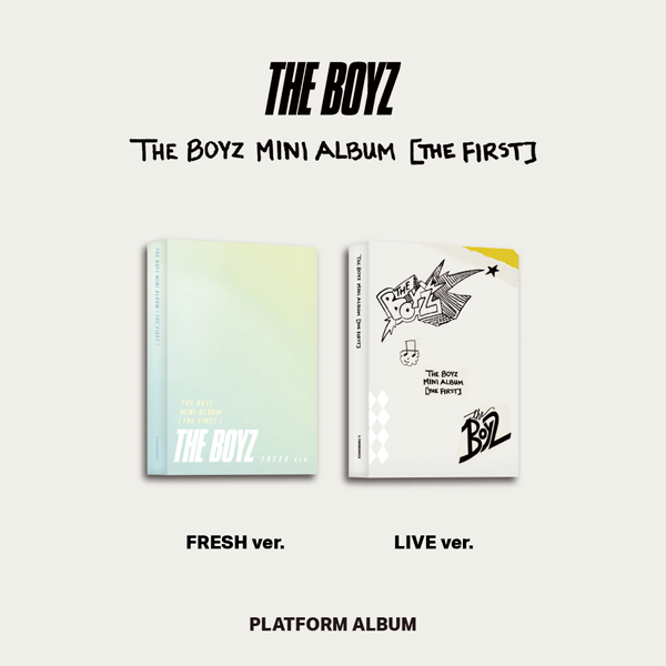 [全款 裸专] THE BOYZ - 出道专辑 [THE FIRST] (Platform Ver.) (随机版本)_金善旴_BerryJam浣熊牧场