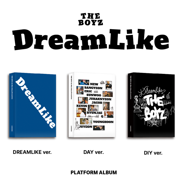 THE BOYZ - 4th MINI ALBUM [DREAMLIKE] (Platform Ver.) (Random Ver.)