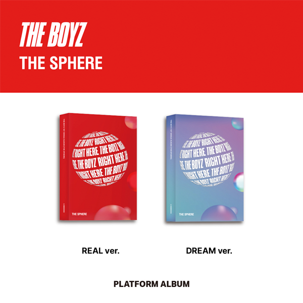 THE BOYZ - 1st Single Album [THE SPHERE] (Platform Ver.) (Random Ver.)