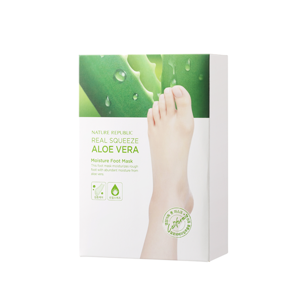 [Expiring soon] REAL SQUEEZE ALOE VERA MOISTURE FOOT
