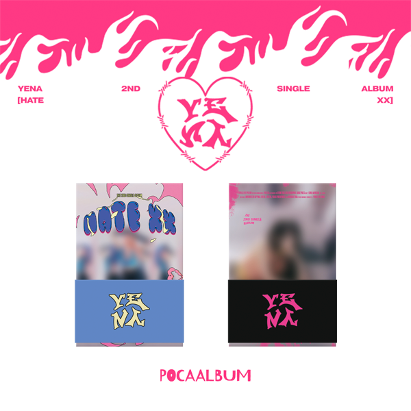 YENA - 迷你2辑 [HATE XX] (POCA ALBUM VER.) (随机版本)