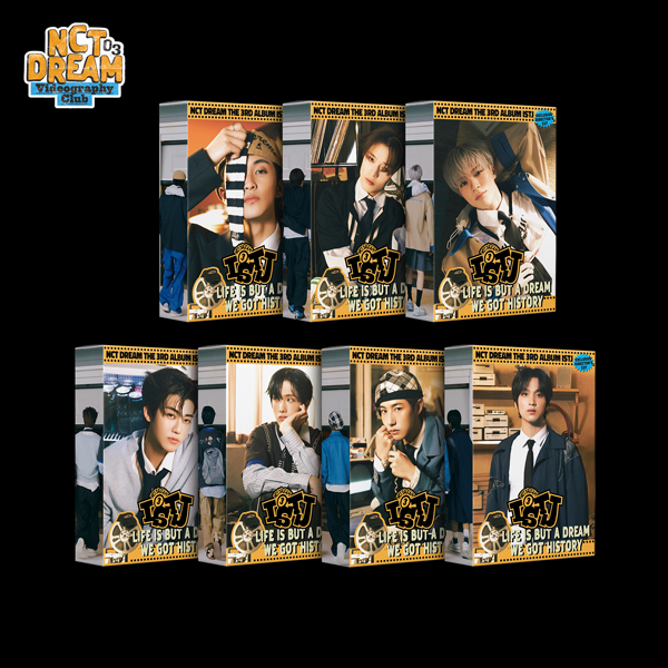 [全款 裸专] [7CD 套装] NCT DREAM - 正规3辑 [ISTJ] (7DREAM QR Ver.) (Smart Album)_李帝努吧_JenoBar