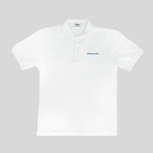 Ktown4u Basic Polo Shirts [White] (4sizes)