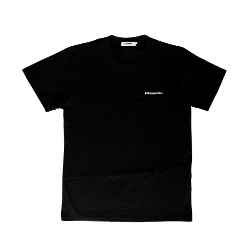 Ktown4u Basic T-Shirts [Black] (4sizes)
