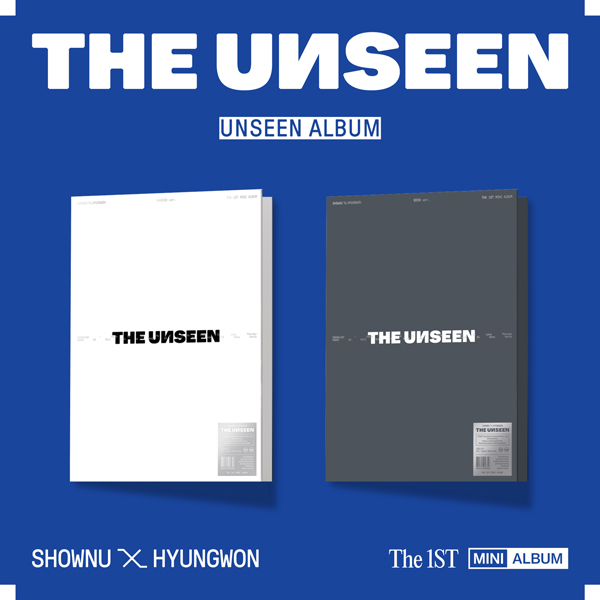 SHOWNU X HYUNGWON - The 1st Mini Album [THE UNSEEN] (UNSEEN ALBUM) (Random Ver.) (Limited Edition)