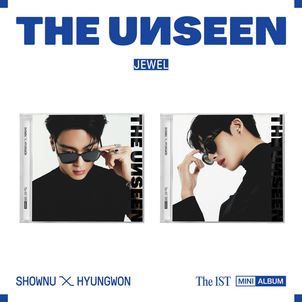 SHOWNU X HYUNGWON - The 1st Mini Album [THE UNSEEN] (JEWEL VER.) (Random Ver.) (Limited Edition)