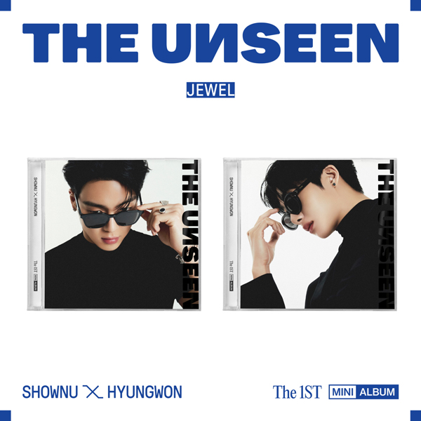 [全款 裸专 第二批(截止至7.31早7点)] SHOWNU X HYUNGWON - 迷你1辑 [THE UNSEEN] (Jewel Ver.) (随机版本) (限量版)_孙贤佑_SHOWNUayo