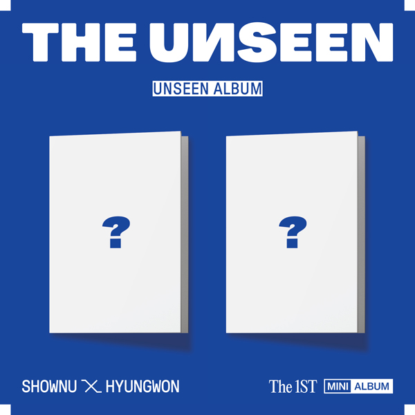 [全款 裸专][2CD 套装] SHOWNU X HYUNGWON - 迷你1辑 [THE UNSEEN] (UNSEEN ALBUM) (UNSEEN Ver. + SEEN Ver.) (限量版)_蔡亨源H·ONE_115Pulse 