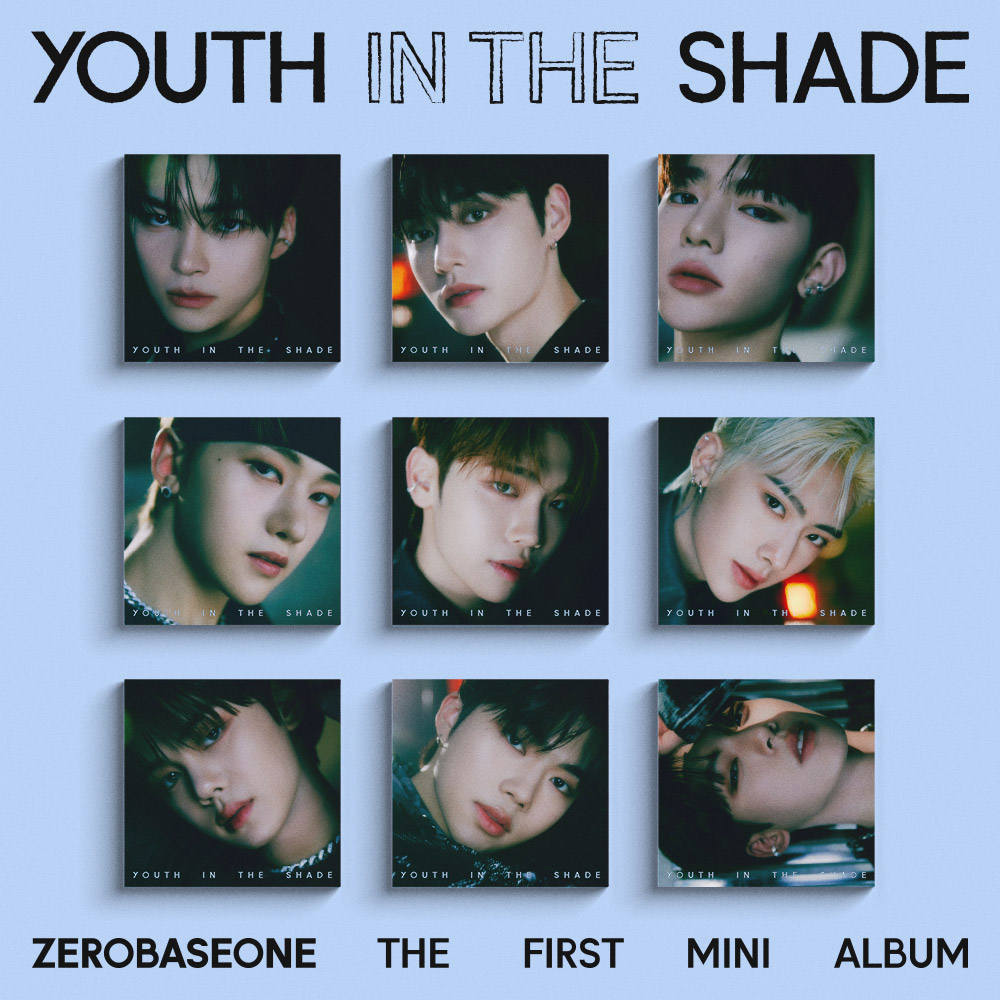 ZEROBASEONE - ミニアルバム1集 [YOUTH IN THE SHADE] (Digipack VER.) (ランダムバージョン)