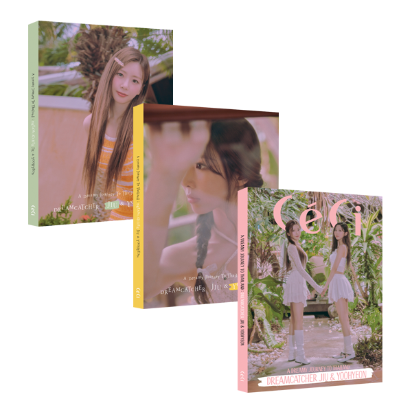 [全款] [Online Lucky Draw Event] [写真集] DREAMCATCHER JIU & YOOHYEON - CeCi [A DREAMY JOURNEY TO THAILAND] PHOTOBOOK EDITION (随机版本) **不能退款**_Dreamcatcher_Alpha波站