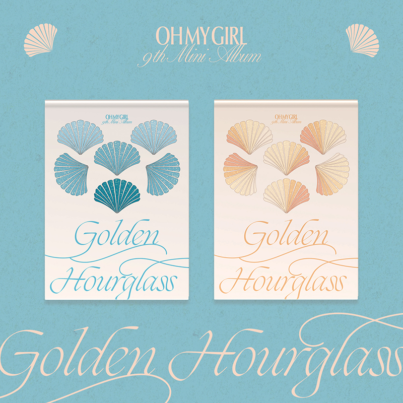 [2CD セット] OH MY GIRL - ミニアルバム9集 [Golden Hourglass] (Wave Ver. + Light Ver.)