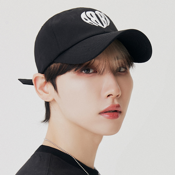 [全款] [AB6IX 禮物] ABBI BASIC BALL CAP [BLACK] [F]