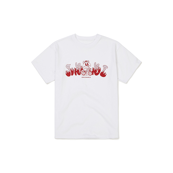 [全款] [AB6IX 禮物] ab6ix character tee WOONG  [WHITE] [F]