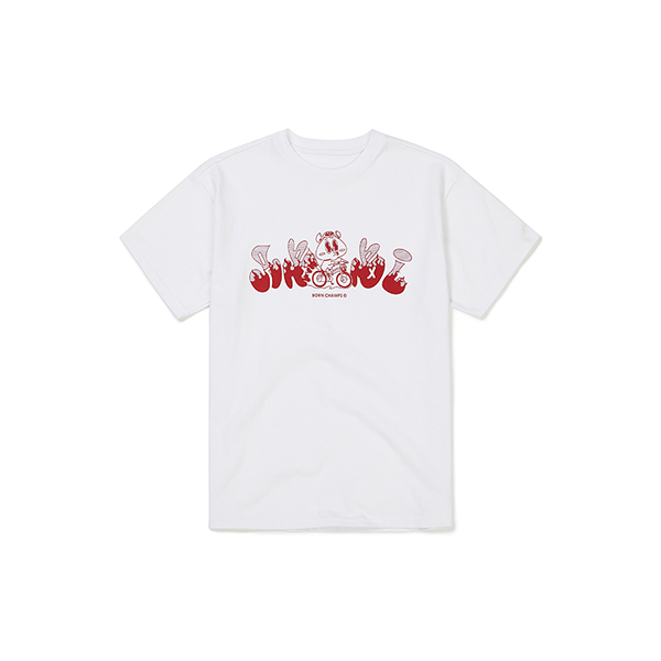 [全款] [AB6IX 禮物] ab6ix character tee WOONG  [WHITE] [F]