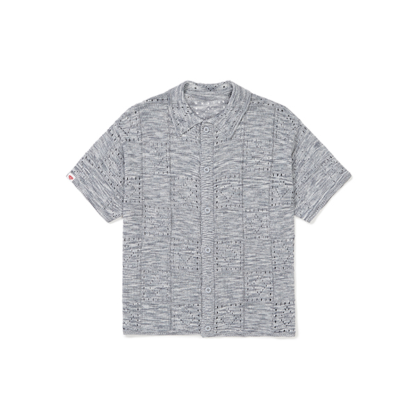 [AB6IX 禮物 + ABBI PIN BADGE] AB6 gradient see-through knitwear [LIGHT BLUE] [2]