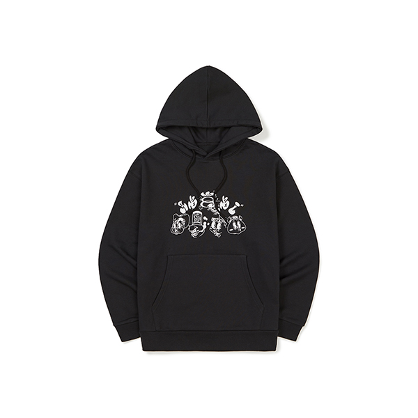 [AB6IX 贈り物] ab6ix character HOODIE [BLACK] [1]