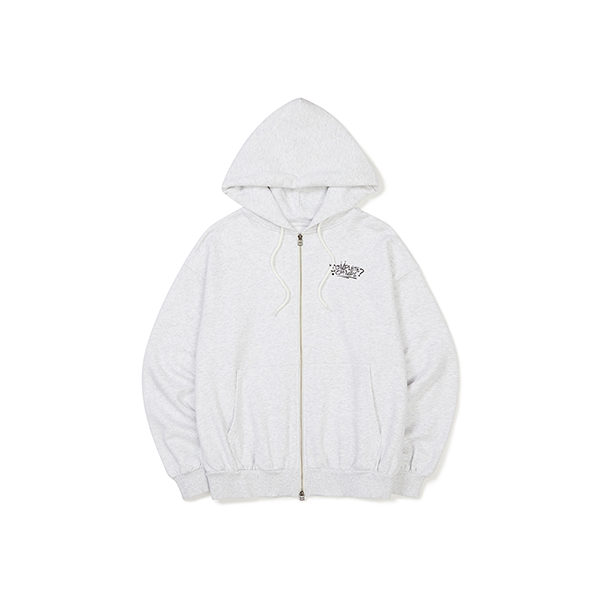 [AB6IX 贈り物] COMPLETE CHMPS HOOD ZIP-UP [LIGHT GRAY] [1]