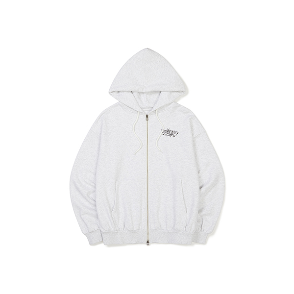 [AB6IX Gift] COMPLETE CHMPS HOOD ZIP-UP [LIGHT GRAY] [2]