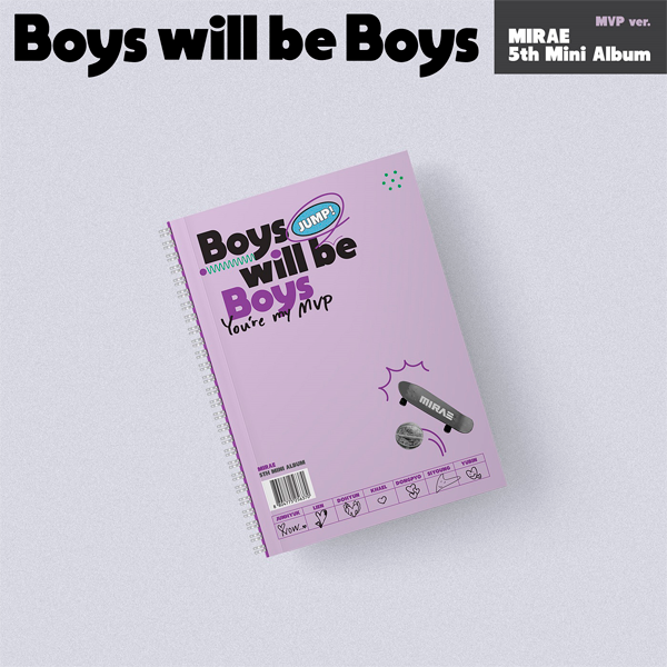 MIRAE - 5th Mini Album [Boys will be Boys] (MVP ver.)